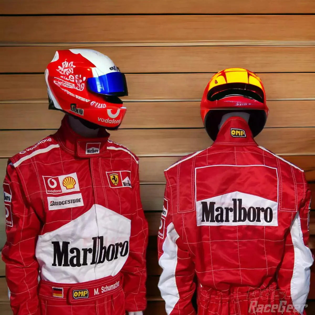 2006 Michael Schumacher Ferrari F1 Embroidered Racing suit - Dash Racegear 
