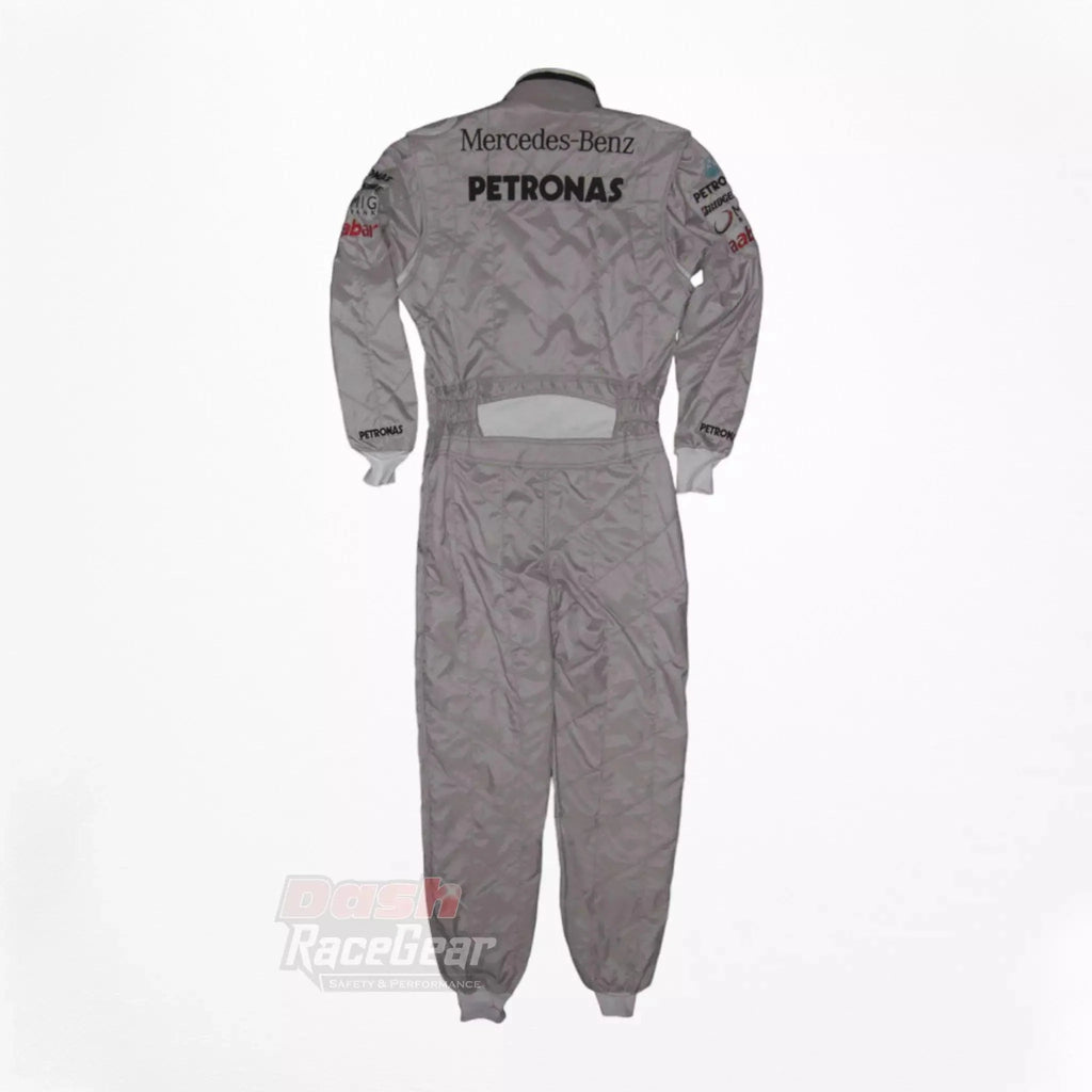 2010 Michael Schumacher Mercedes Benz F1 Embroiderd Racing Suit - Dash Racegear 