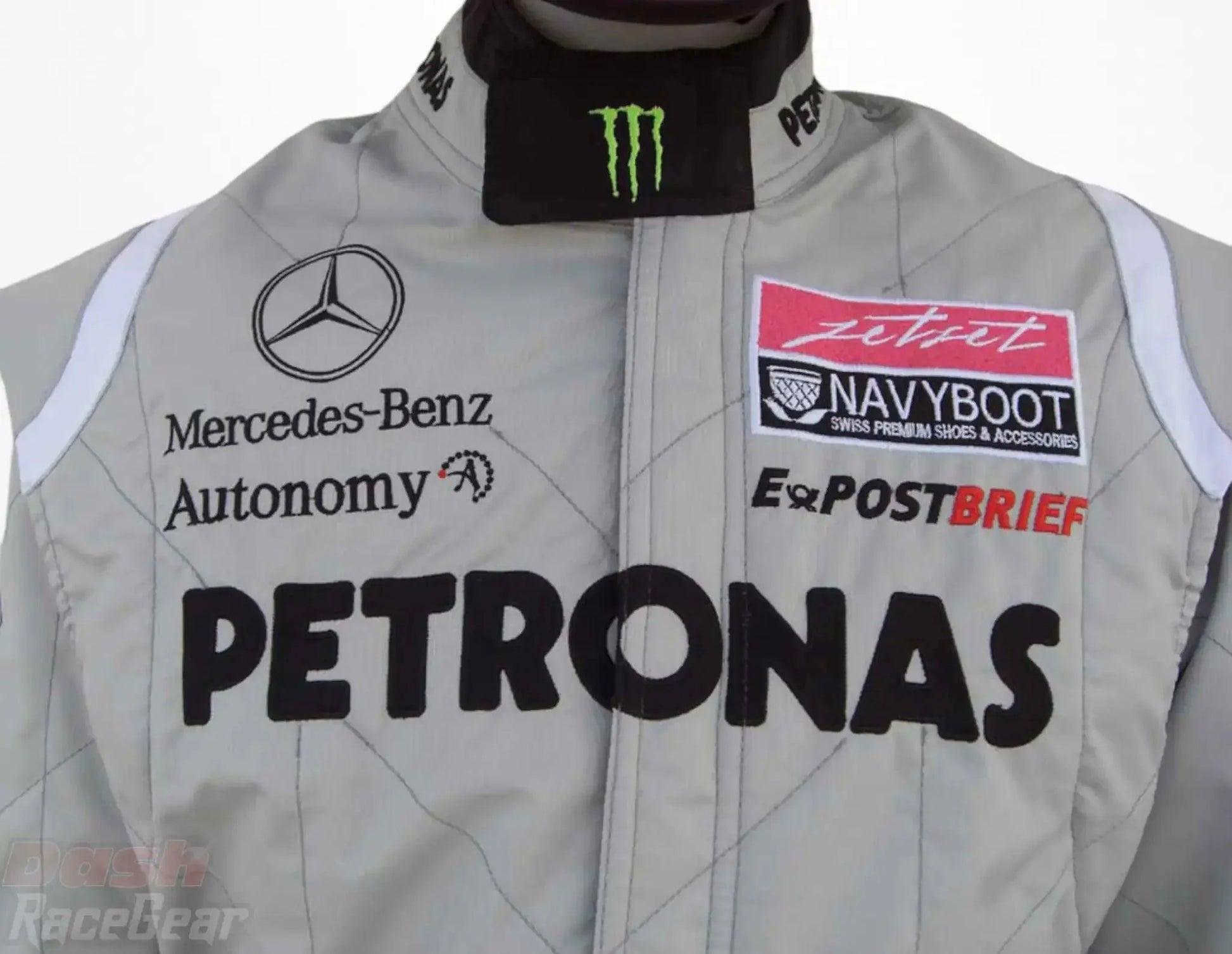 2011 Michael Schumacher Mercedes Benz F1 Embroidered Racing Suit - Dash Racegear 