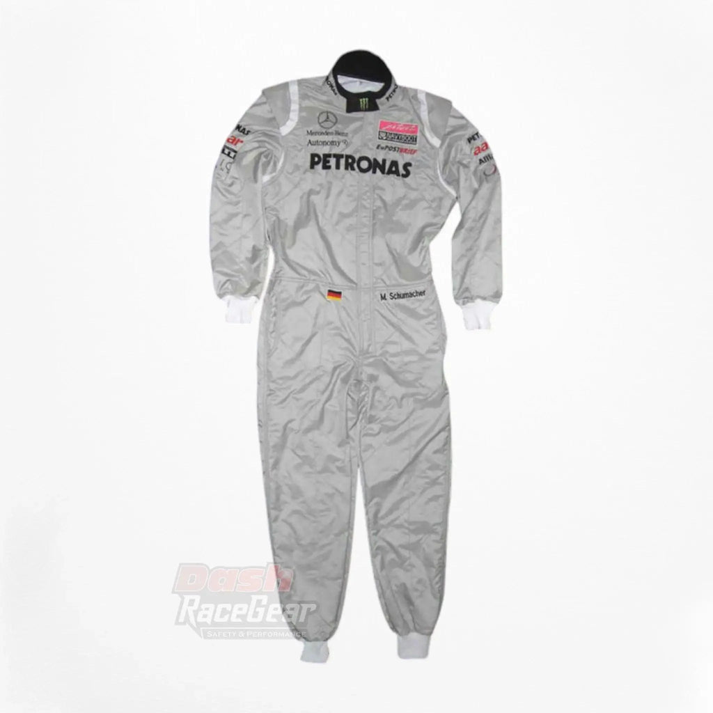 2011 Michael Schumacher Mercedes Benz F1 Embroidered Racing Suit - Dash Racegear 