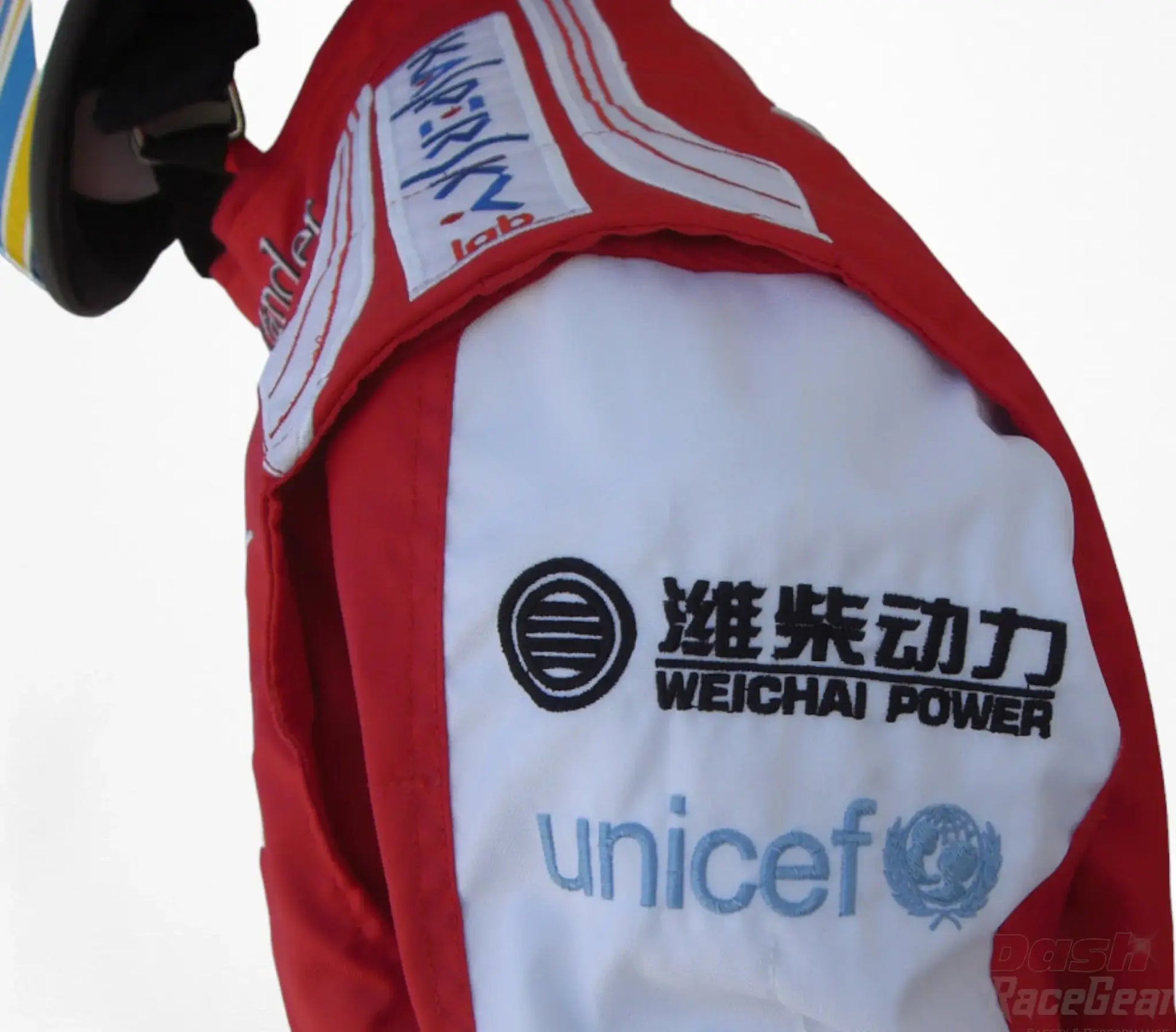 2013 Fernando Alonso Ferrari F1 Embroidered Racing Suit
