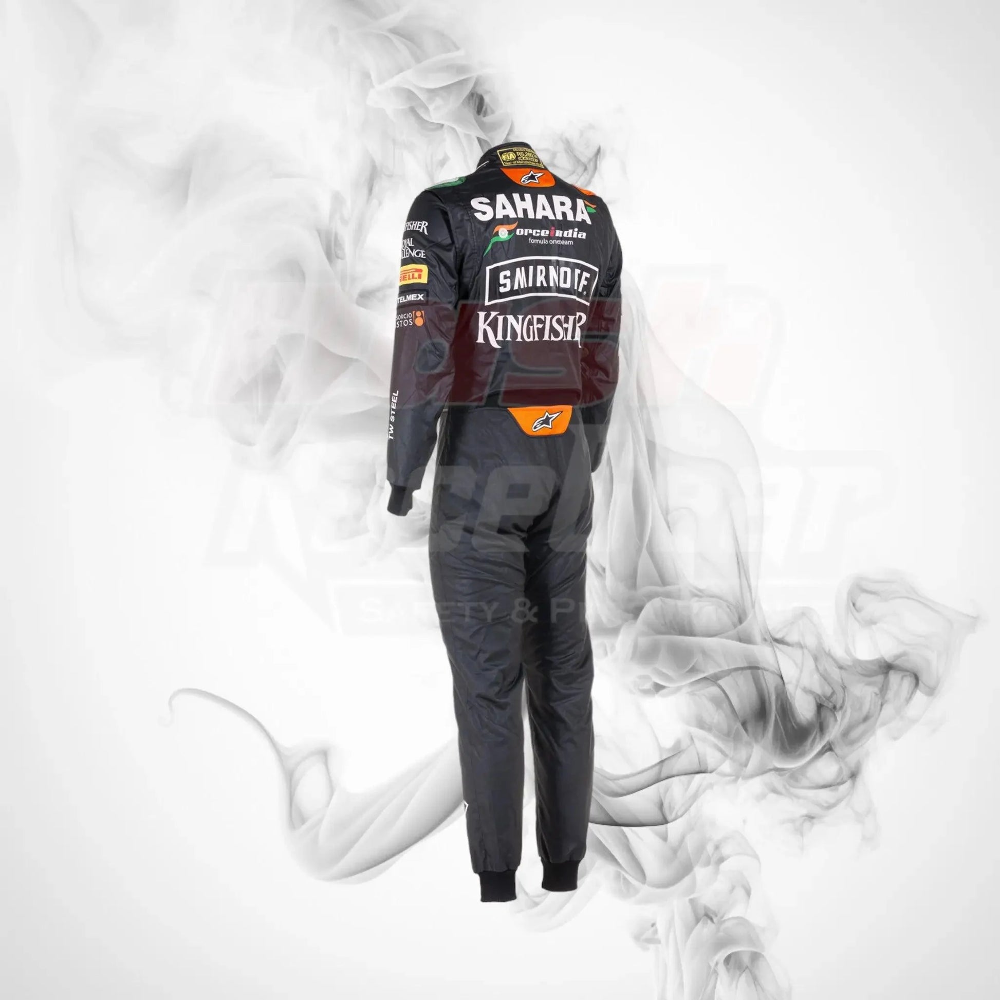 2014 Sergio Pérez Sahara Force F1 Racing Suit - Dash Racegear 