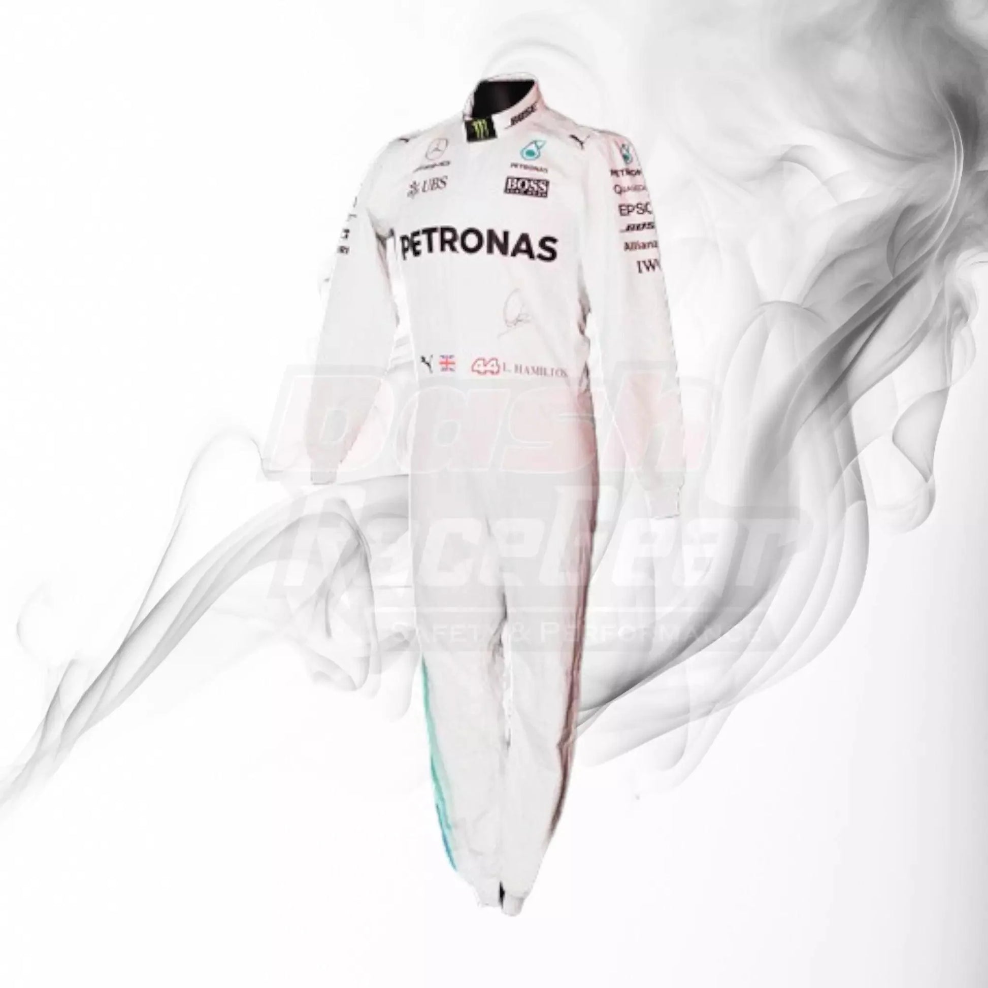 2017 Lewis Hamilton Mercedes-Benz F1 Racing Suit - Dash Racegear 