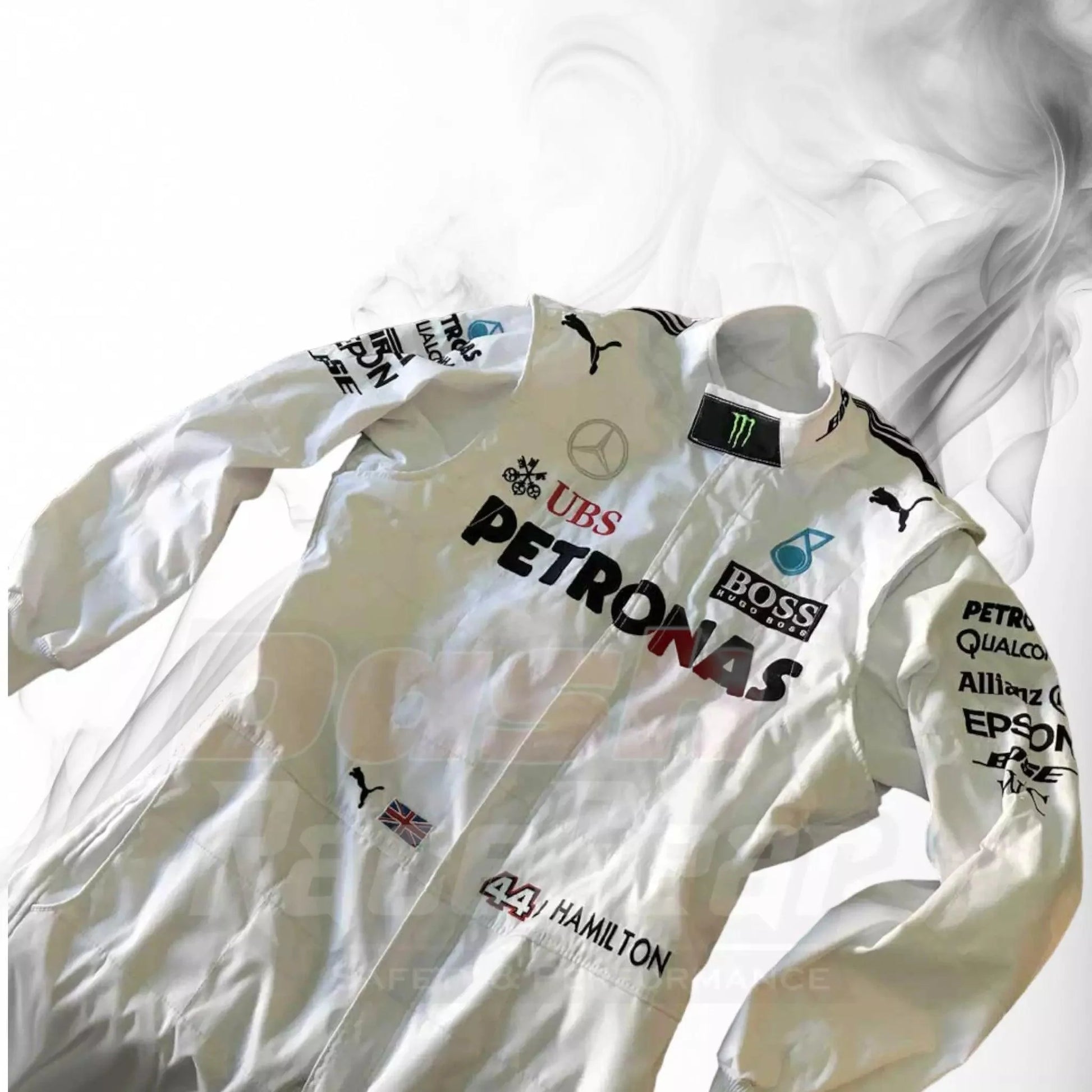 2017 Lewis Hamilton Mercedes-Benz F1 Racing Suit - Dash Racegear 