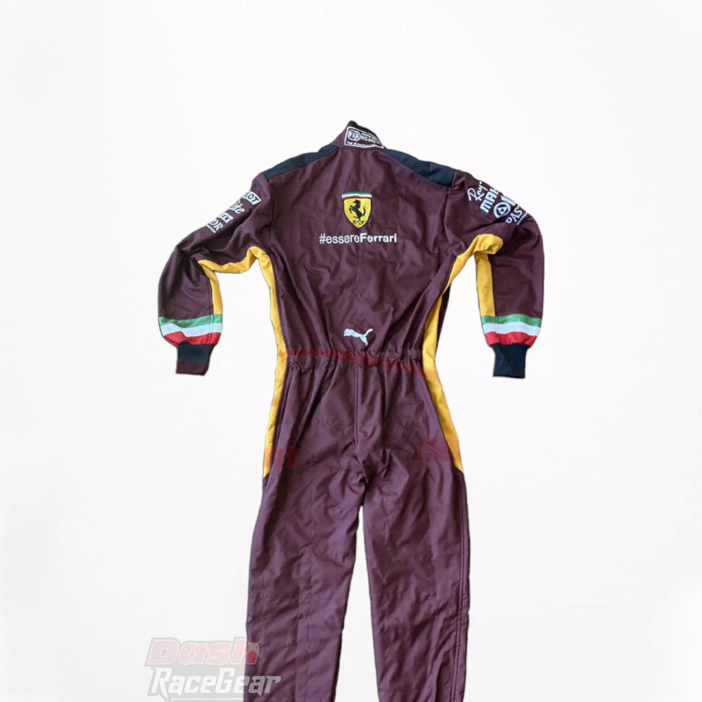 2020 Charles Leclerc Ferrari 1000 GP F1 Embroidered Racing Suit