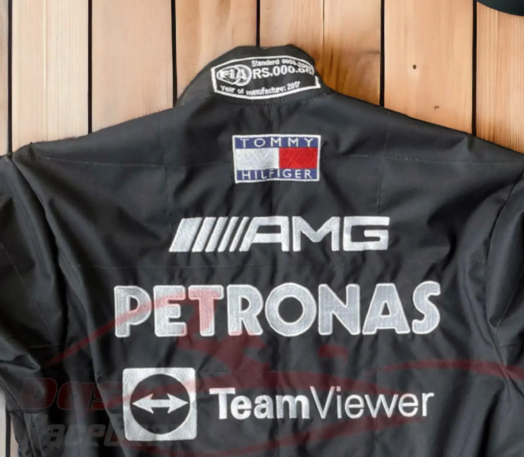 2021 Lewis Hamilton Mercedes Benz F1 Embroidered Race Suit