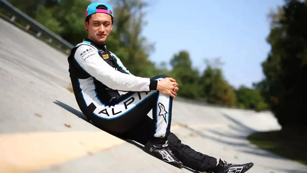 2021 Zhou Guanyu Formula 2 Race Suit - Dash Racegear 
