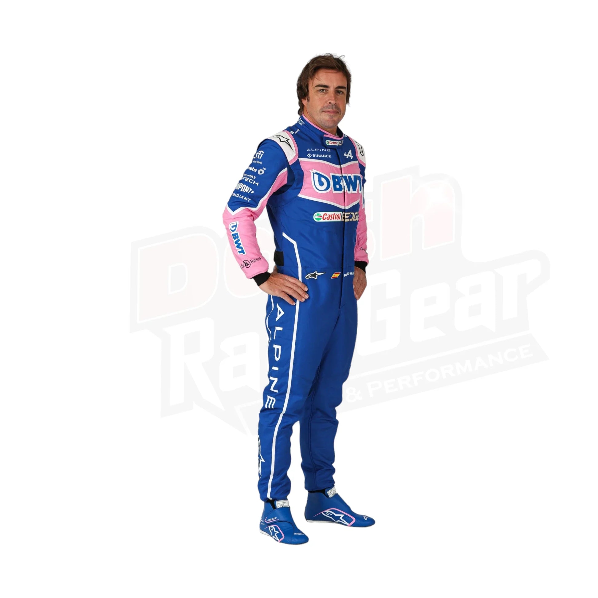 2022 FERNANDO ALONSO  ALPHINE F1 RACE SUIT