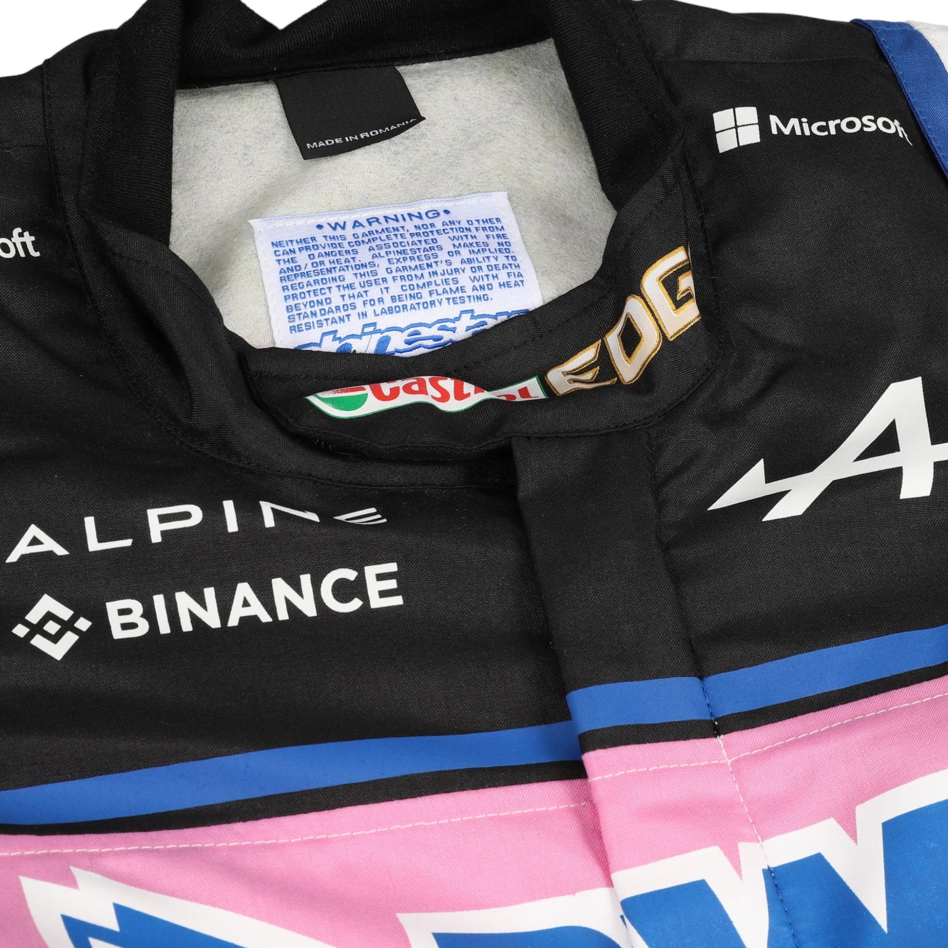 2022 Fernando Alonso BWT Alpine F1 Team Replica Race Suit