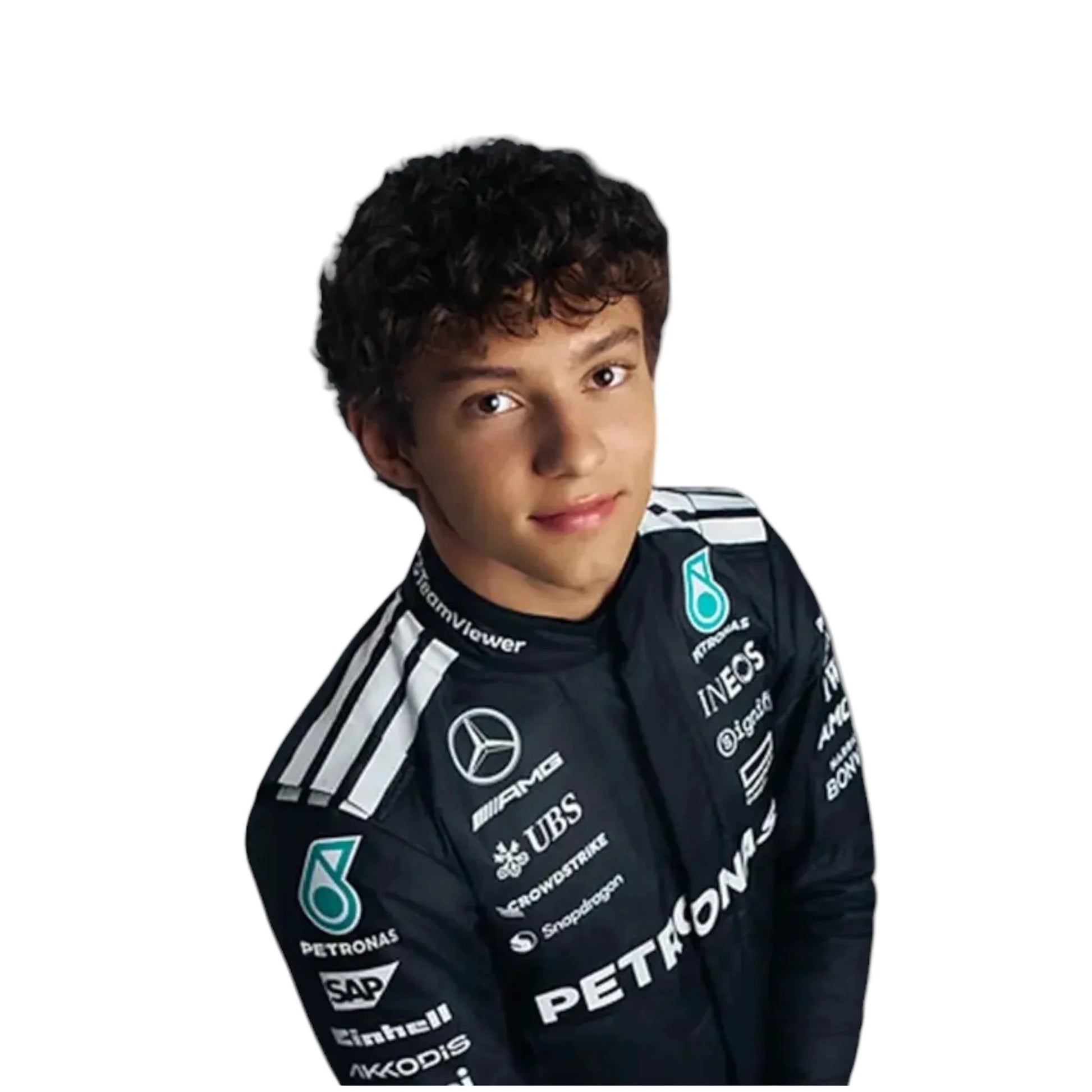 2025 Lewis hamilton Mercedes f1 Race Suit