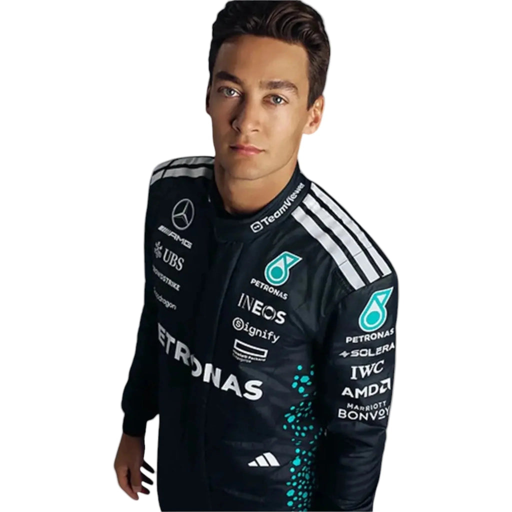 2025 Lewis hamilton Mercedes f1 Race Suit