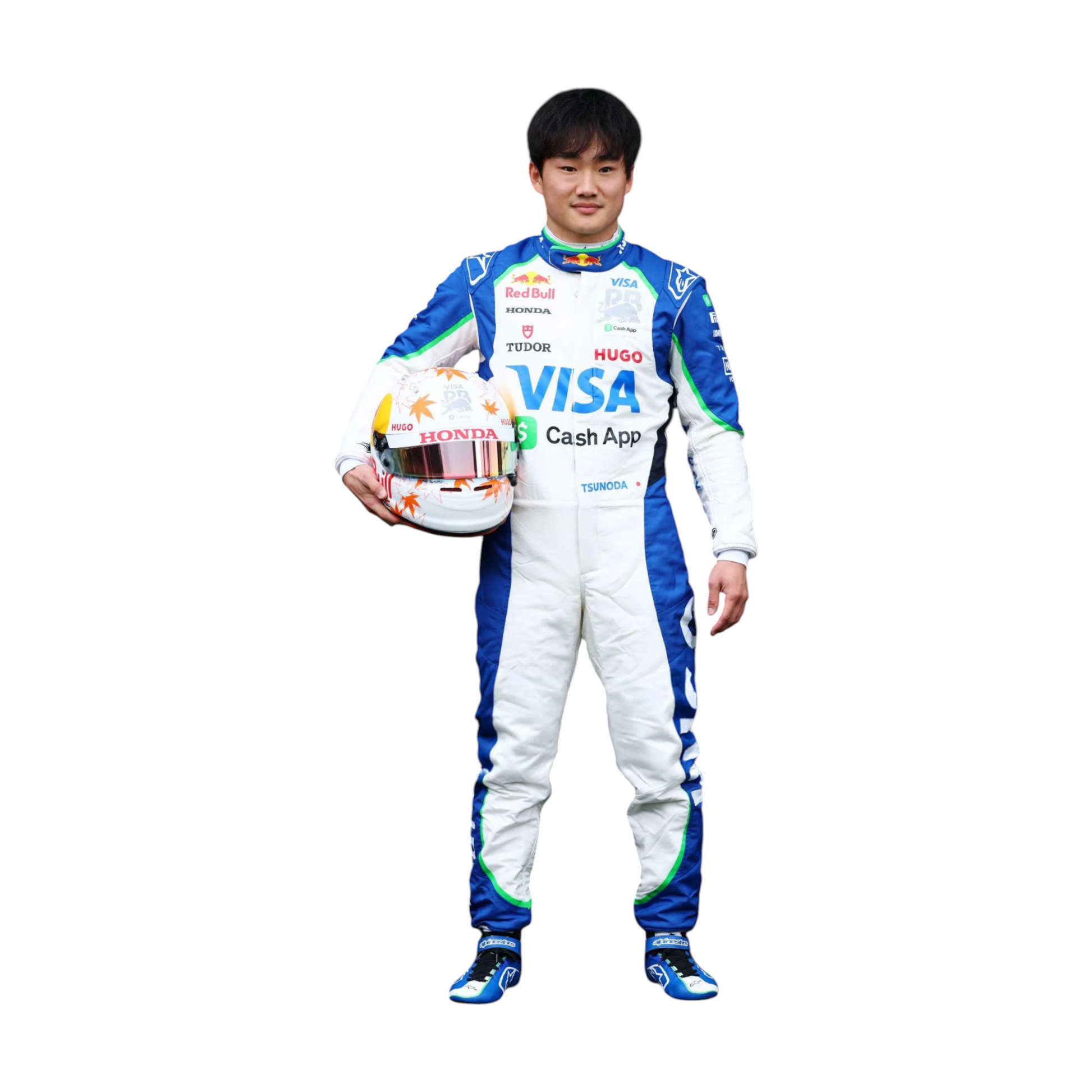 2025 Yuki Tsunoda Alphatauri Race Suit