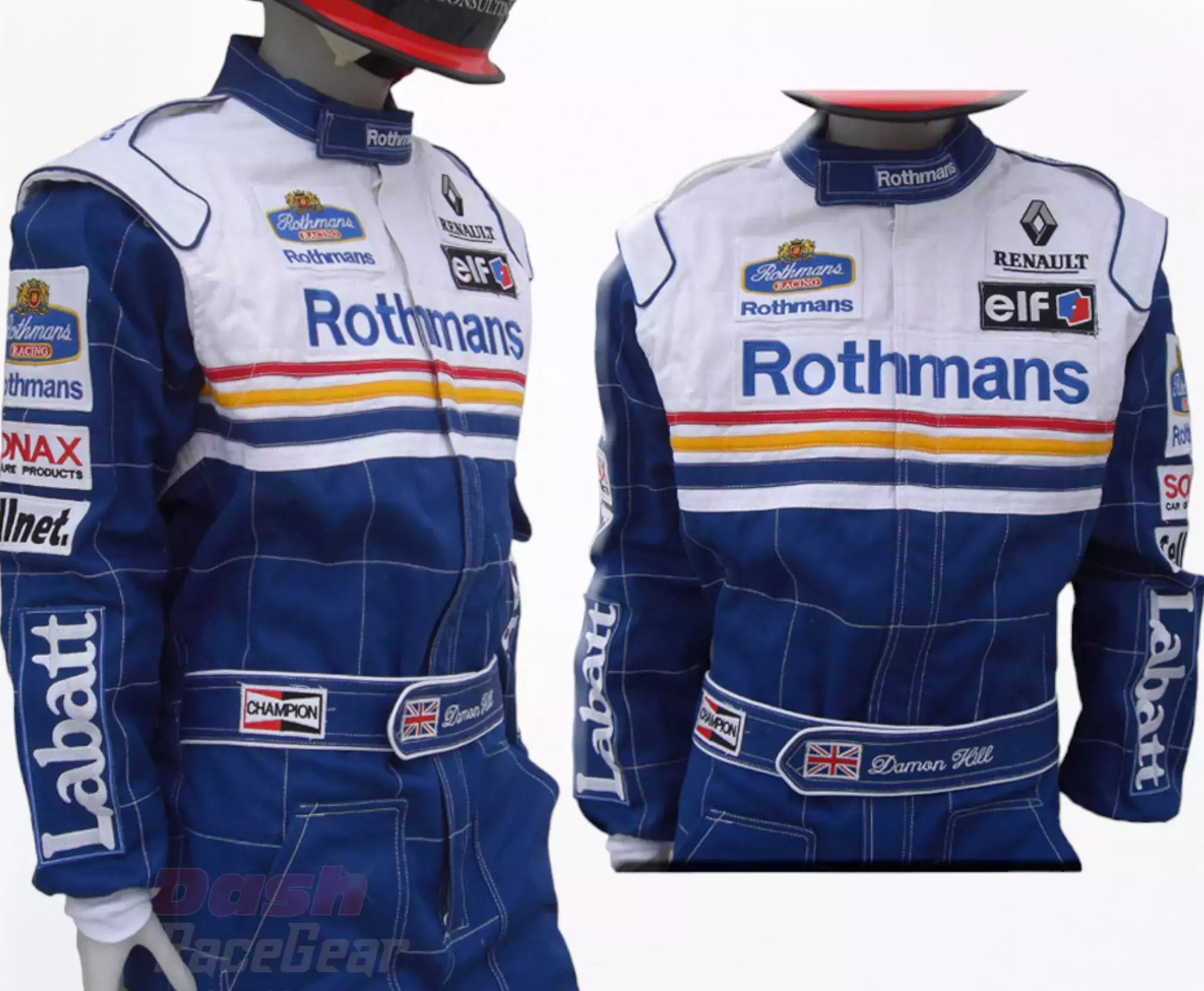 Damon Hill 1997  Williams F1 Embroidered Racing Suit