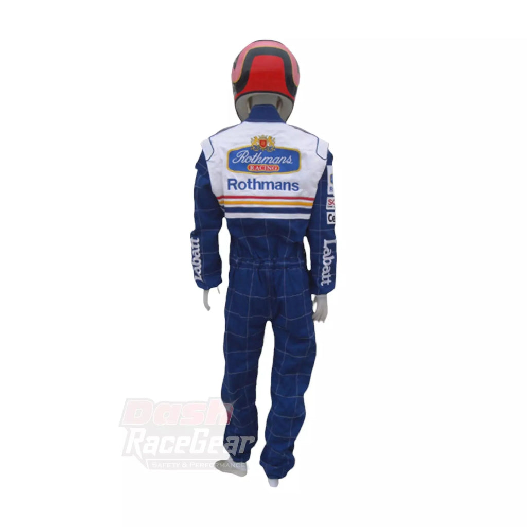 Jaques Villeneuve 1997 Replica F1 Embroidered Racing suit / Williams F1 - Dash Racegear 