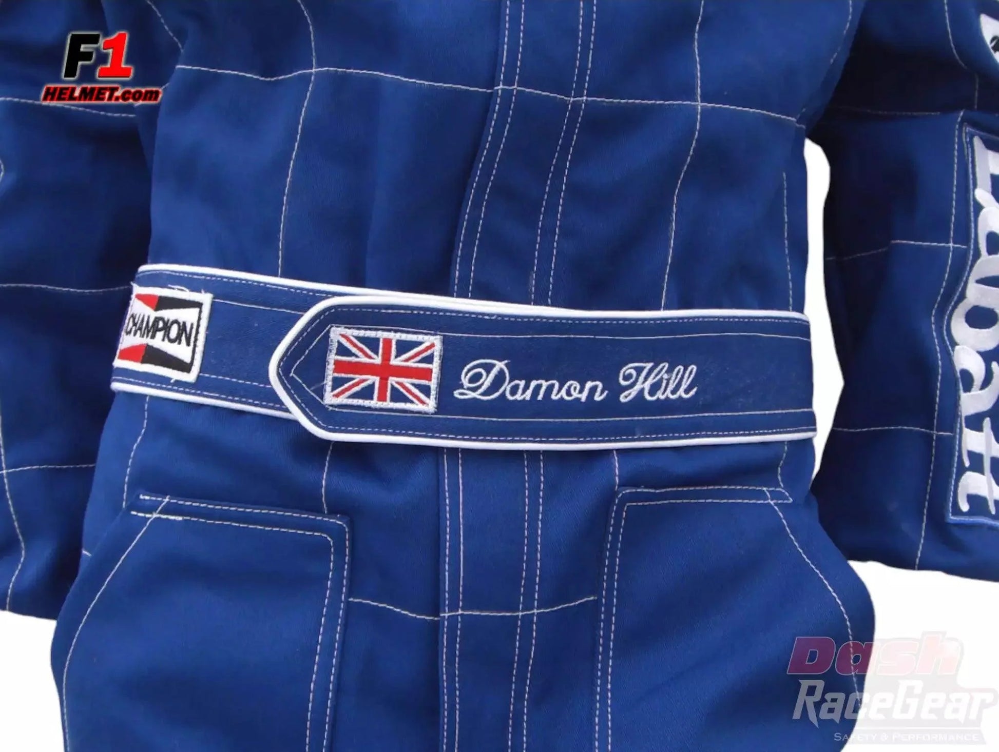 Jaques Villeneuve 1997 Replica F1 Embroidered Racing suit / Williams F1 - Dash Racegear 