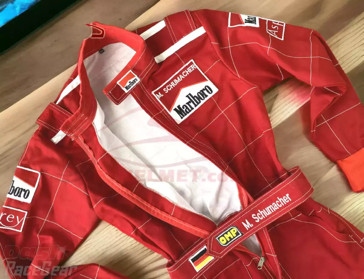 Michael Schumacher 1996 Ferrari F1 Embroidered Racing Suit