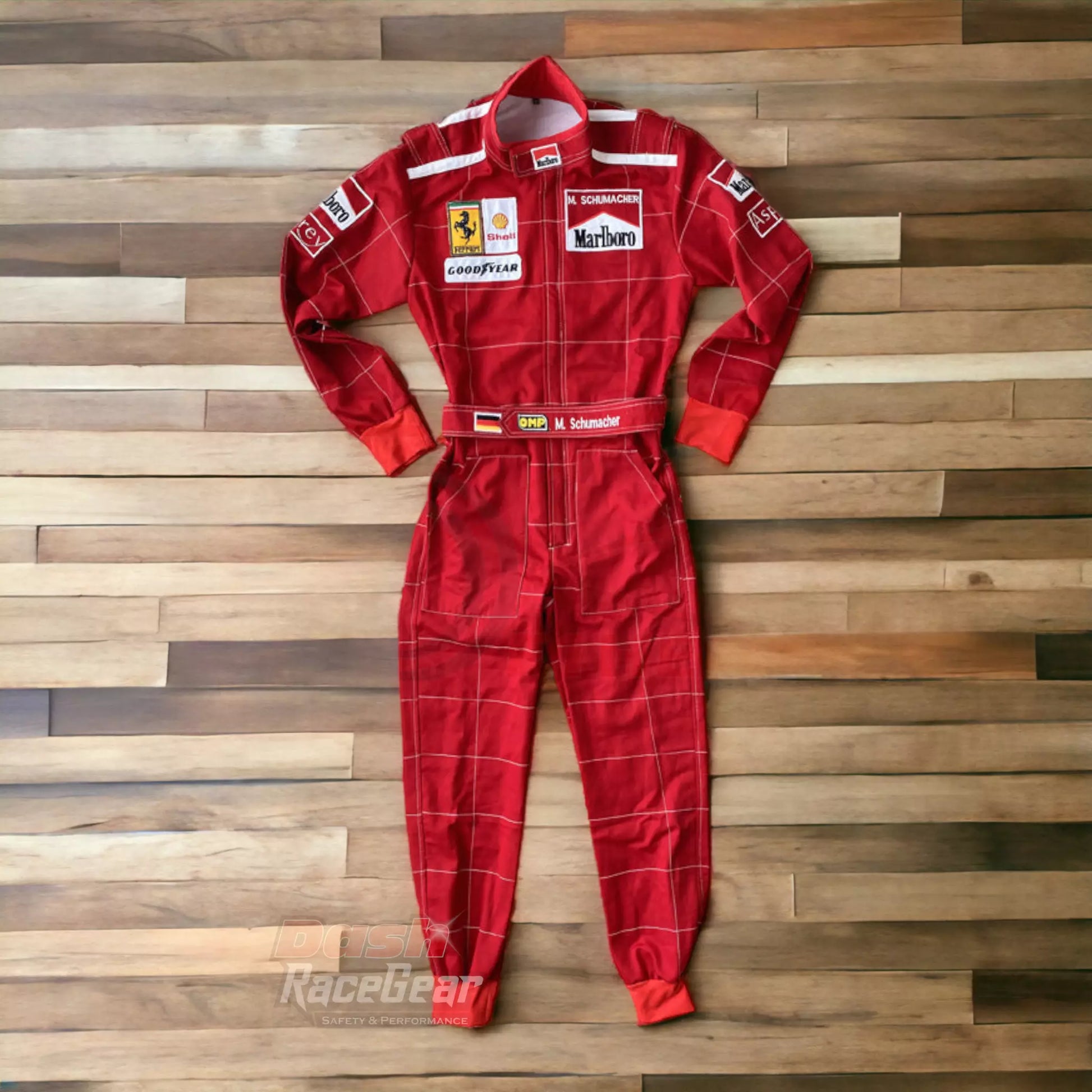 Michael Schumacher 1996 Ferrari F1 Embroidered Racing Suit