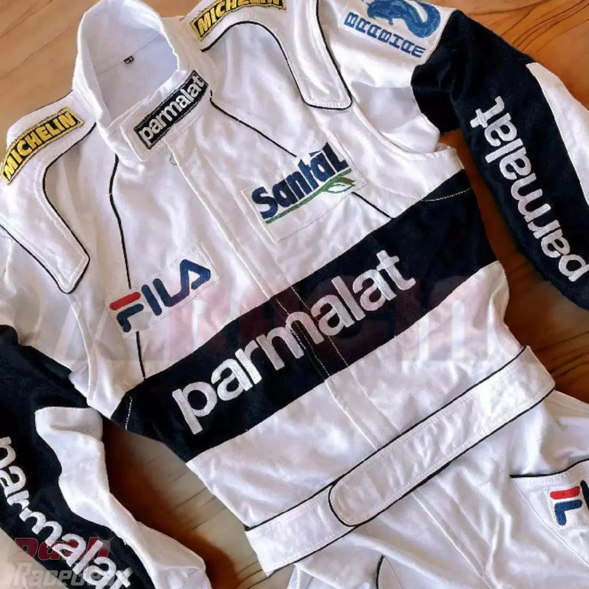 Nelson Piquet 1983 F1 Embroidered Racing Suit - Brabham - Dash Racegear 