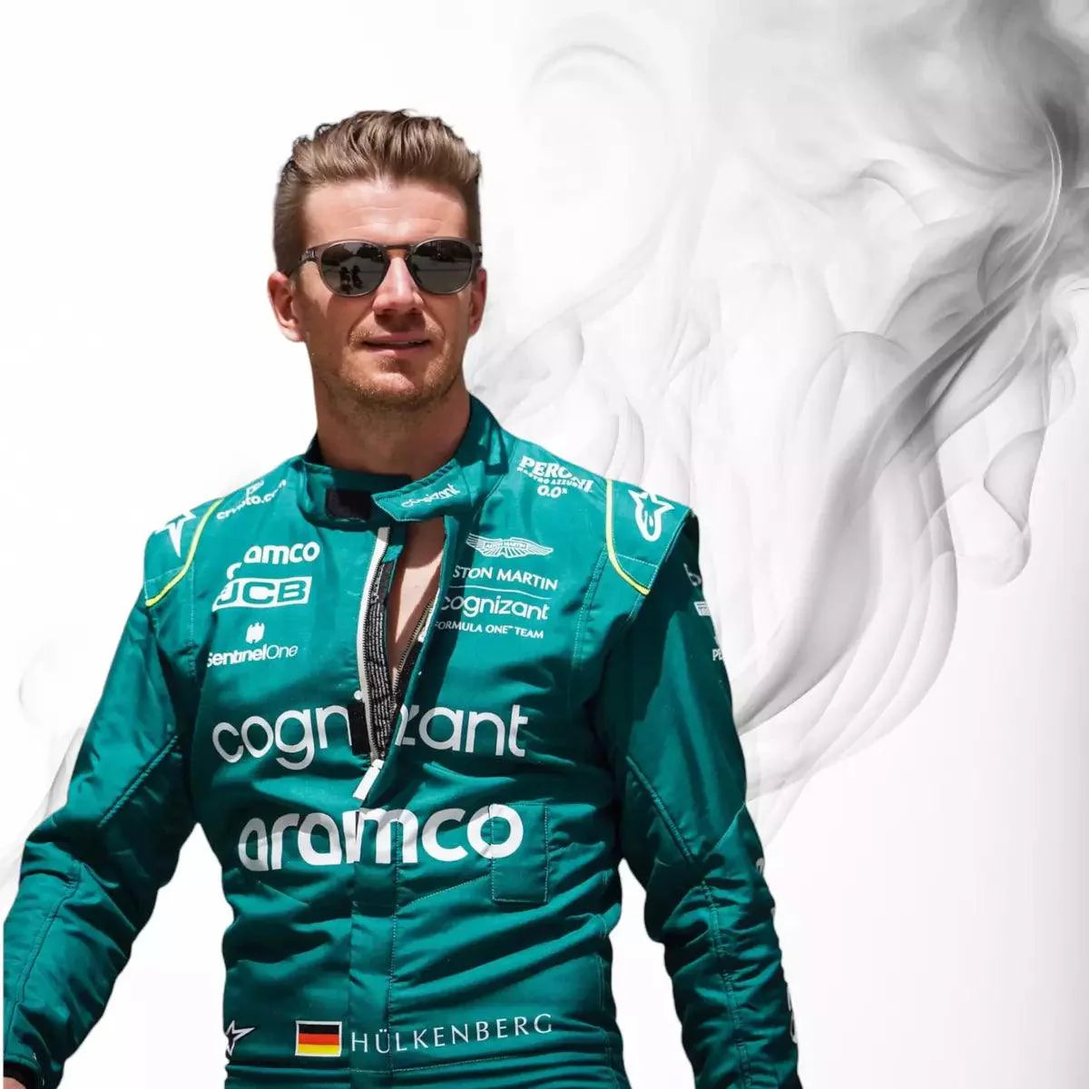2022 Aston Martin Nico Hülkenberg F1 Race Suit | Saudi Arabian GP - Dash Racegear 